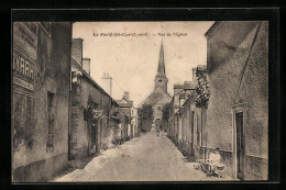 CPA La Ferté-St-Cyr, Rue De L`Eglise  - Sonstige & Ohne Zuordnung