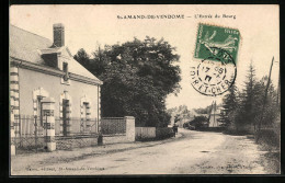 CPA Saint-Amand-De-Vendome, L`Entree Du Bourg  - Vendome