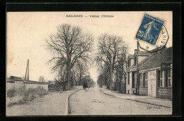 CPA Salbris, Avenue D`Orleans  - Salbris