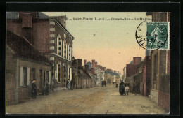 CPA Saint-Viatre, Grande-Rue, La Mairie  - Sonstige & Ohne Zuordnung