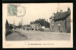 CPA La Motte-Beuvron, Avenue De La Gare  - Otros & Sin Clasificación