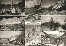 72196153 Ramsau Dachstein Steiermark Kirche Austriahuette Bachlalm Total Gloesal - Otros & Sin Clasificación