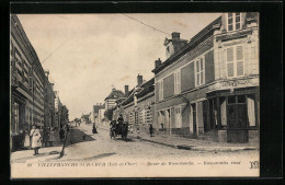 CPA Villefranche-sur-Cher, Route De Romorantin  - Romorantin