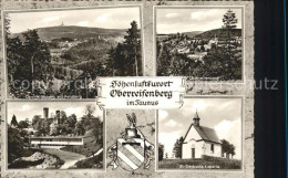 72196082 Oberreifenberg Mit Feldberg Ortsansicht Burgruine Mit Schule St Gertrud - Other & Unclassified