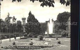 72196075 Bad Salzuflen Fontaene Mit Gradierwerk Bad Salzuflen - Bad Salzuflen