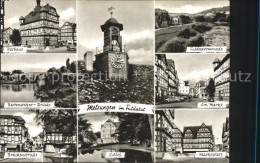 72196056 Melsungen Fulda Rathaus Barenwetzer Bruecke Brueckenstr Schloss Fuldapr - Melsungen