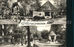 72196016 Bad Salzhausen Wasserrad Lithiumquelle Salzquelle Stahlquelle Bad Salzh - Otros & Sin Clasificación