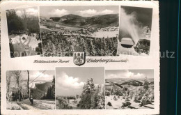 72196006 Winterberg Hochsauerland Panorama Schneefraese Sessellift Landschaftsid - Winterberg