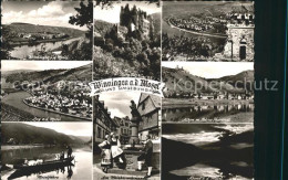 72195524 Winningen Mosel Burg Eltz Cardahoehe Lay Alken Mit Ruine Thurandt Mosel - Other & Unclassified