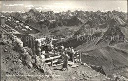 72195350 Nebelhorn Gipfelhuette Mit Hochvogel Anatswald - Oberstdorf