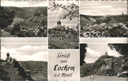 72194594 Cochem Mosel Totalansicht Schloss Strassenpartie Cochem - Cochem