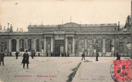 P1-33 BORDEAUX-HOTEL DE VILLE  CPA ANIMEE - Bordeaux