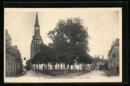 CPA Chaumont-sur-Tharonne, Place Et Rue  - Sonstige & Ohne Zuordnung
