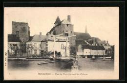 CPA Mennetou-sur-Cher, Vue Du Pont Du Canal Du Chateau  - Otros & Sin Clasificación