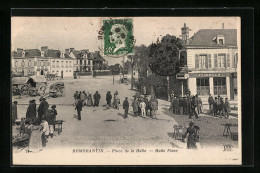 CPA Romorantin, Place De La Halle  - Romorantin