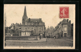 CPA Vendome, Entrée De La Rue Poterie, Pont Saint-Michel  - Vendome