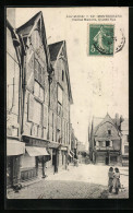 CPA Montrichard, Vieilles Maisons, Grande Rue  - Montrichard