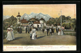 AK Düsseldorf, Ausstellung 1902, Suldenthal Und Zillerthal  - Expositions