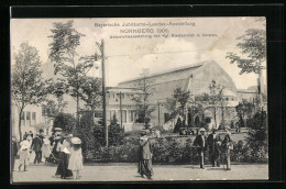 AK Nürnberg, Bayerische Jubiläums-Landes-Ausstellung 1906, Unterrichtsausstellung Des Kgl. Staatsminist. D. Inneren  - Expositions