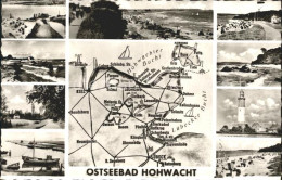 72191864 Hohwacht Ostseebad Strandpartien Lageplan Leuchtturm Hohwacht (Ostsee) - Otros & Sin Clasificación