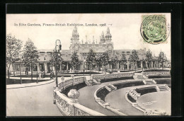 AK London, Franco-British Exposition 1908, In Elite Gardens  - Exhibitions