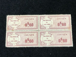 Vietnam South Wedge Before 1975( 0 $ 60The Wedge Has Not Been Used Yet) 1 Pcs 4 Stamps Quality Good - Sammlungen