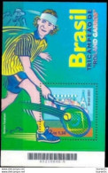 1263  Tennis -  Brasil Yv B 113 - MNH - 1,35 . (3) - Tenis