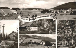 72191835 Saig Schwarzwald Panorama Hochfirsstturm In Der Hiera Hierakreuz Saig - Andere & Zonder Classificatie