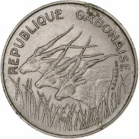 Gabon, 100 Francs, 1971, Monnaie De Paris, Nickel, TTB+, KM:12 - Gabón
