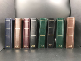 Kronen ETB-Album In Versch. Farben Mit Je 10 Hüllen - 8 Stück Gebraucht (7636 - Binders With Pages