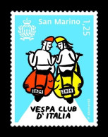 San Marino 2024 Mih. 2954 Vespa Club. Vespa Scooters (joint Issue San Marino-Italy) MNH ** - Unused Stamps