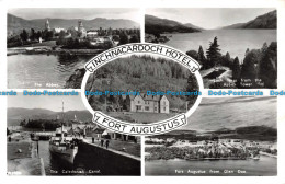 R112585 Inchnacardoch Hotel. Fort Augustus. Multi View. White. Best Of All. RP - Monde