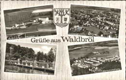 72187765 Waldbroel Hollenberg Gymnasium Luftbild Feriensiedlung Strandbad Waldbr - Waldbröl