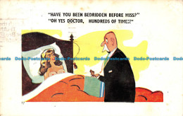 R111558 Have You Been Bedridden Before Miss. Oh Yes Doctor Hundreds Of Times. Sa - Welt