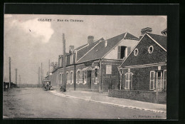 CPA Ollezy, Rue Du Chateau  - Andere & Zonder Classificatie