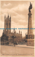 R112611 War Memorial And St. Thomas Church. Newcastle On Tyne. Dennis. 1919 - Mundo
