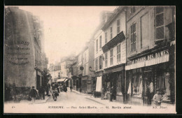 CPA Soissons, Rue Saint-Martin  - Soissons