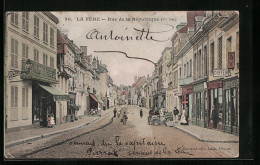 CPA La Fère, Rue De La République  - Andere & Zonder Classificatie