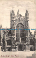 R112619 Bath Abbey. West Front. Frith. 1905 - Welt