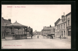 CPA Hirson, La Place D`Armes  - Hirson