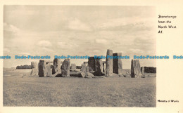 R112621 Stonehenge From The North West. Ministry Of Works. Crown - Mundo