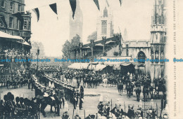 R112632 Their Majesties Leaving The Abbey After The Coronation. Tuck - Welt