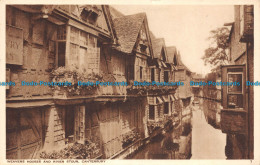 R112634 Weavers Houses And River Stour. Canterbury. Norman. 1955 - Mundo