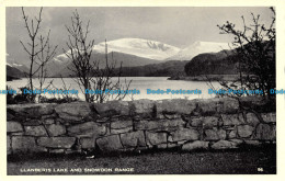R111628 Llanberis Lake And Snowdon Range - Monde