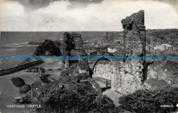 R112674 Hastings Castle. Valentine. Silveresque. 1958 - Monde