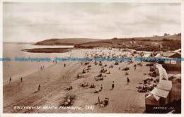 R111631 Gyllyngvase Beach. Falmouth. Valentine. RP - Monde