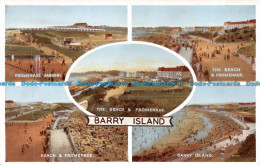 R111645 Barry Island. Multi View. Valentine. Carbo Colour - Mundo