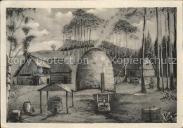 72186698 Duebener Heide Burg Dueben An Der Mulde Landschaftsmuseum Kuenstlerkart - Andere & Zonder Classificatie