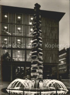 72186655 Koeln Rhein Brunnen Am Boersenplatz Bei Nacht Koeln Rhein - Koeln