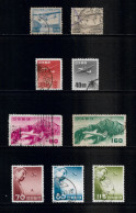 (LOT399) Japan Air Mail Stamps. VF VLH - Oblitérés